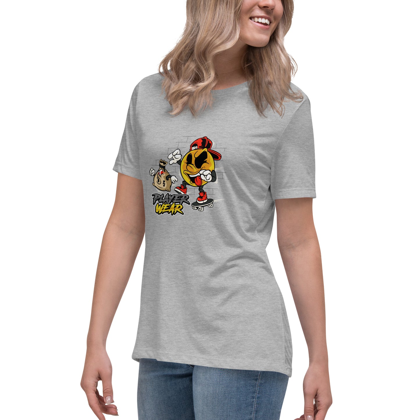 PlayerWear Women's Relaxed T-Shirt Get Dat $