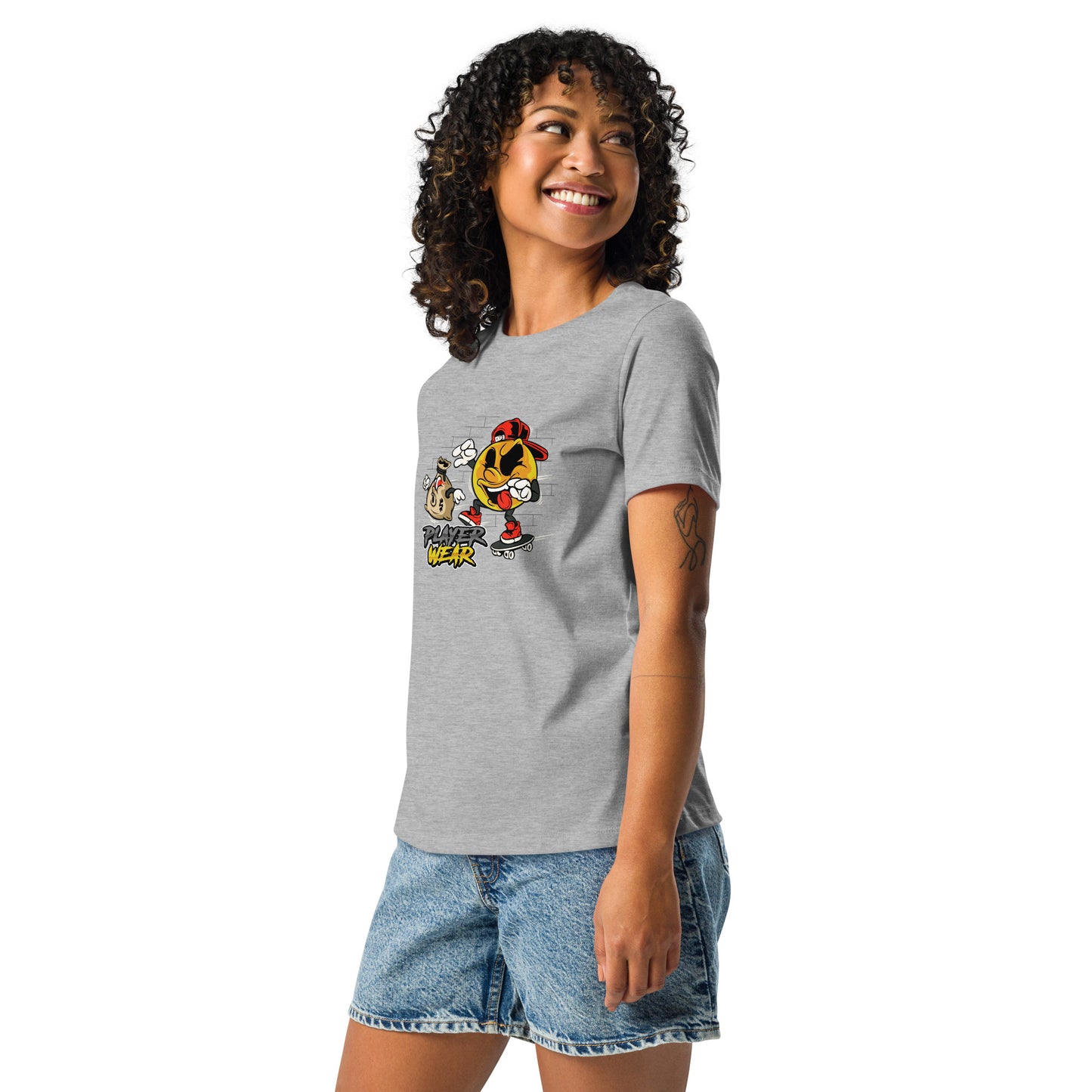 PlayerWear Women's Relaxed T-Shirt Get Dat $