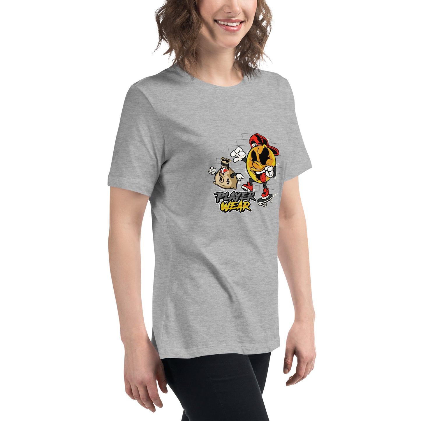PlayerWear Women's Relaxed T-Shirt Get Dat $