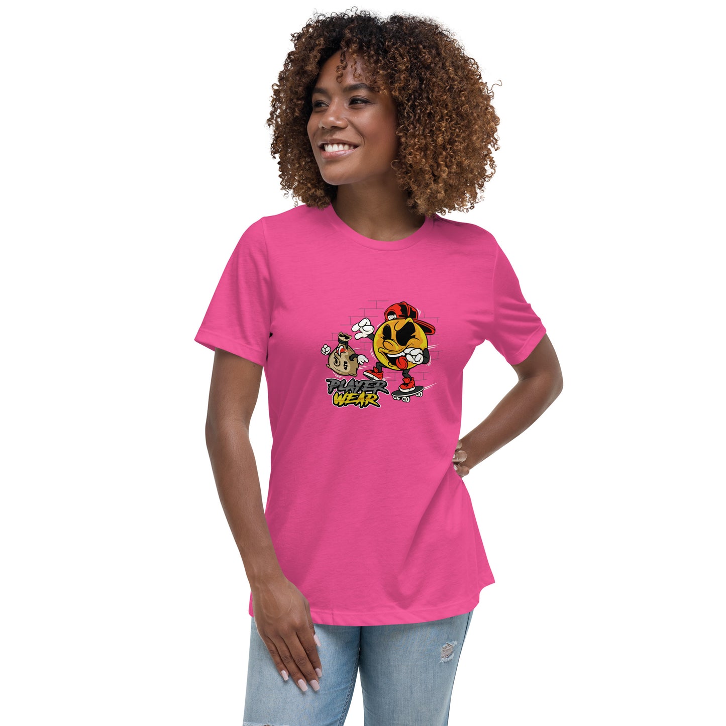 PlayerWear Women's Relaxed T-Shirt Get Dat $