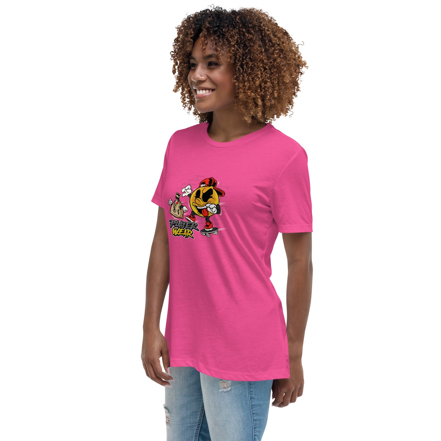PlayerWear Women's Relaxed T-Shirt Get Dat $