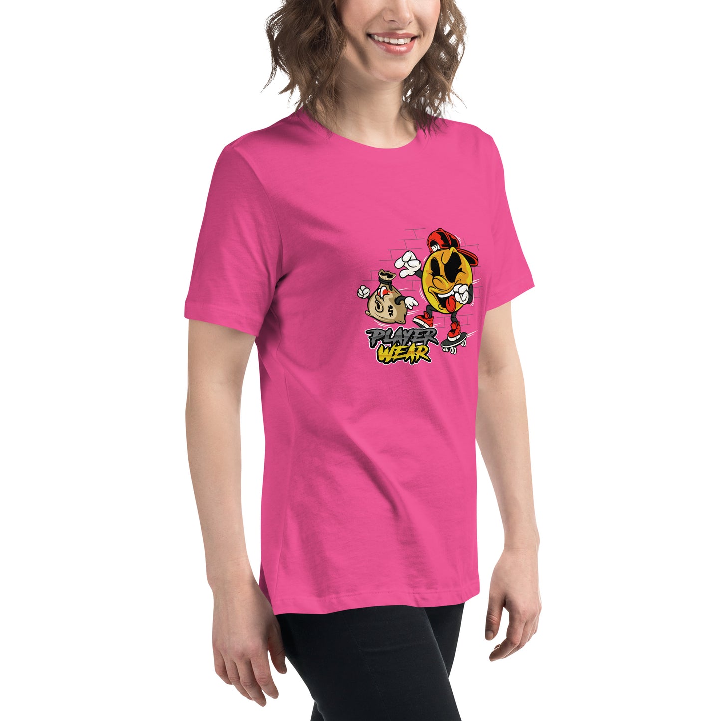 PlayerWear Women's Relaxed T-Shirt Get Dat $