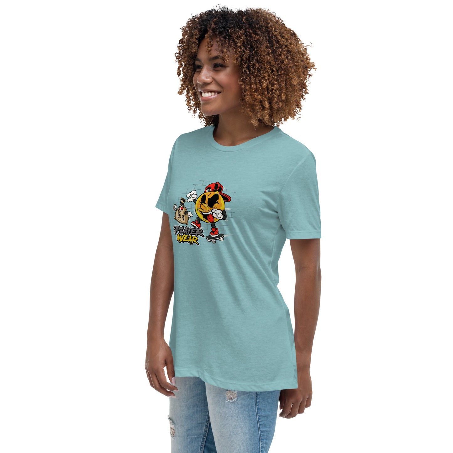 PlayerWear Women's Relaxed T-Shirt Get Dat $