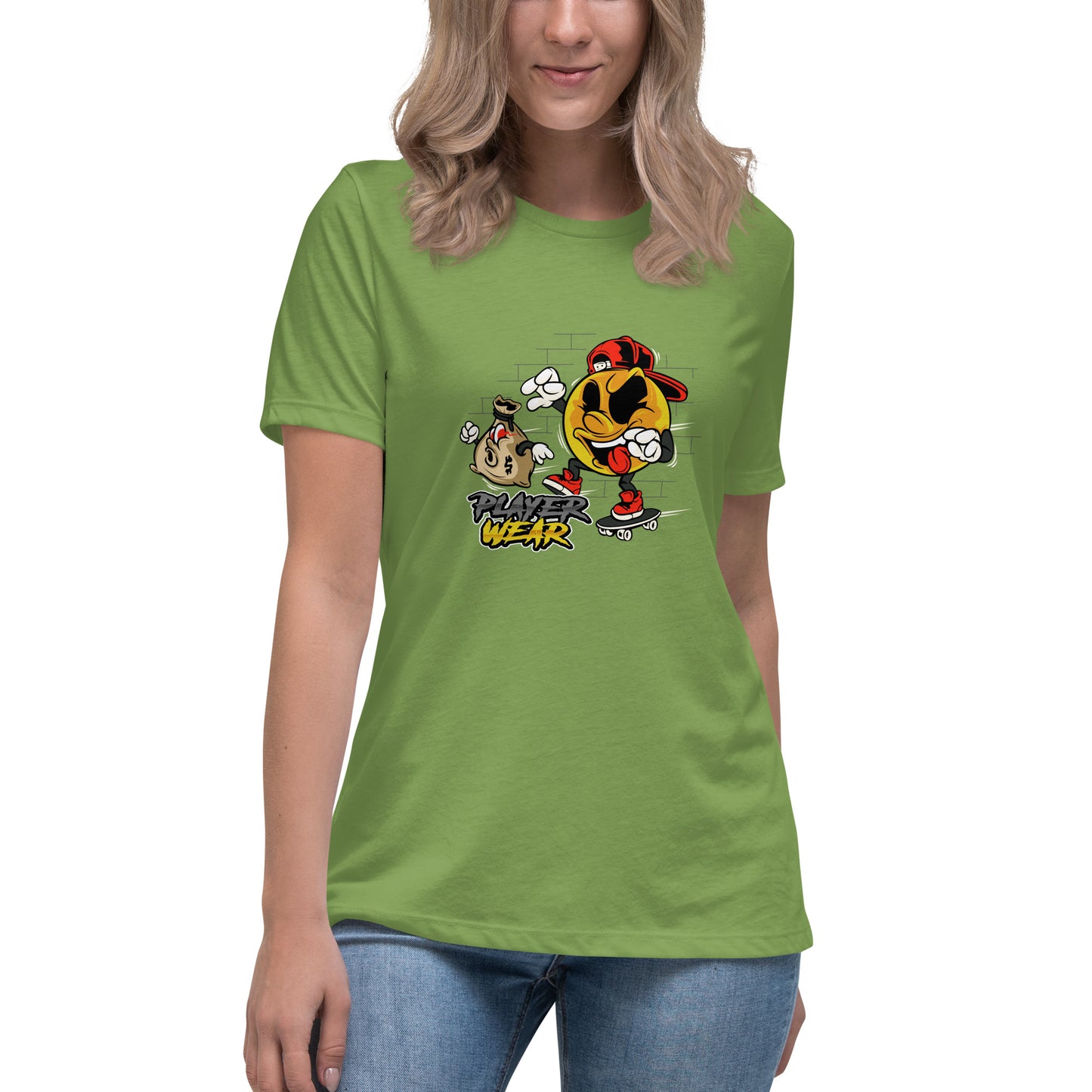 PlayerWear Women's Relaxed T-Shirt Get Dat $