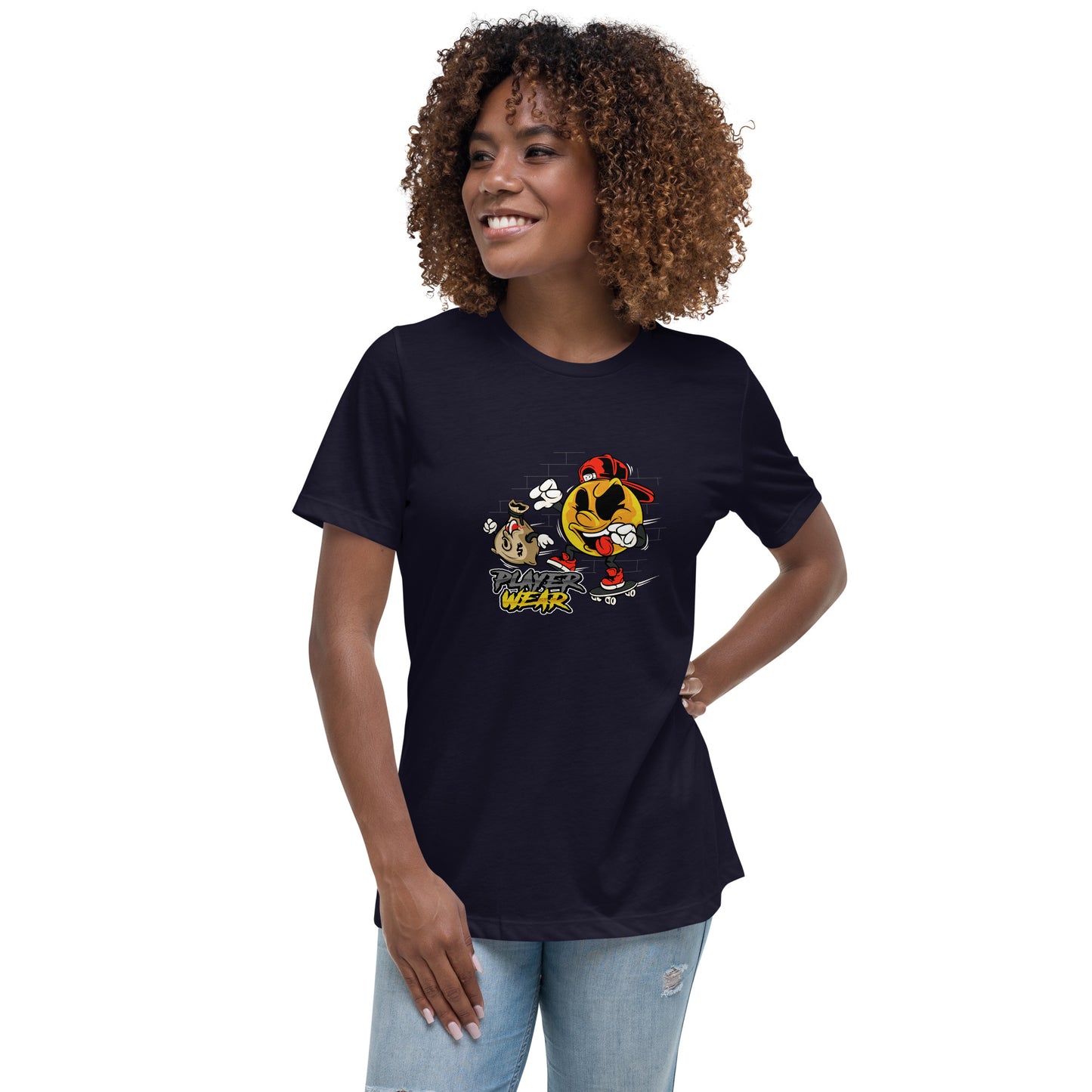 PlayerWear Women's Relaxed T-Shirt Get Dat $