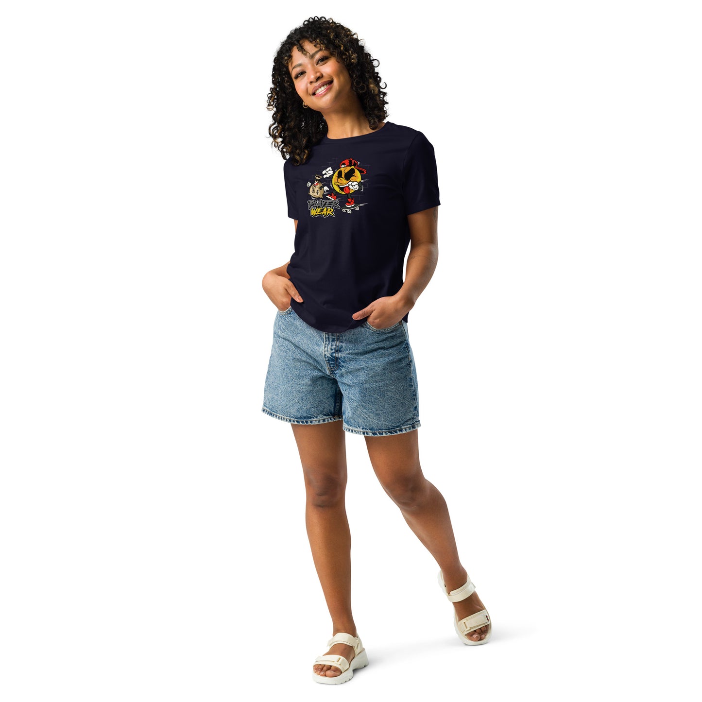 PlayerWear Women's Relaxed T-Shirt Get Dat $