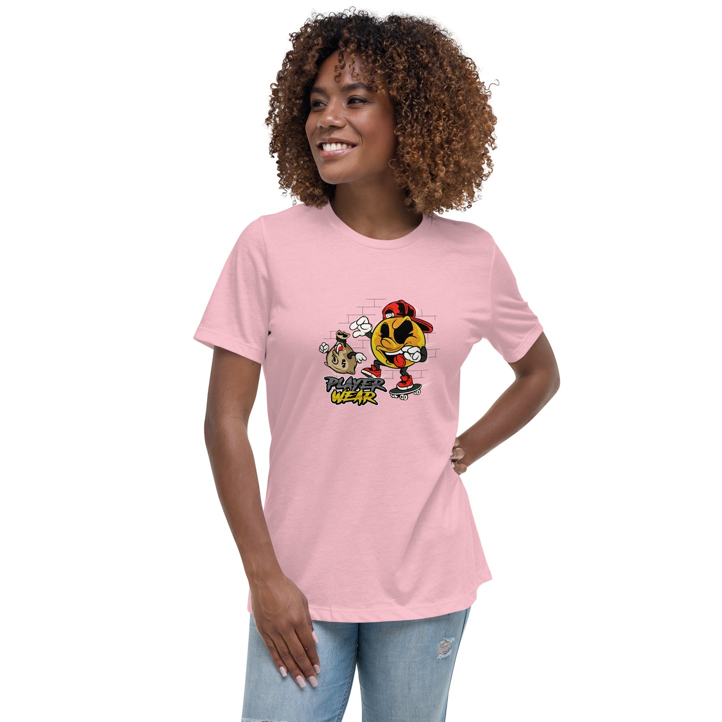 PlayerWear Women's Relaxed T-Shirt Get Dat $