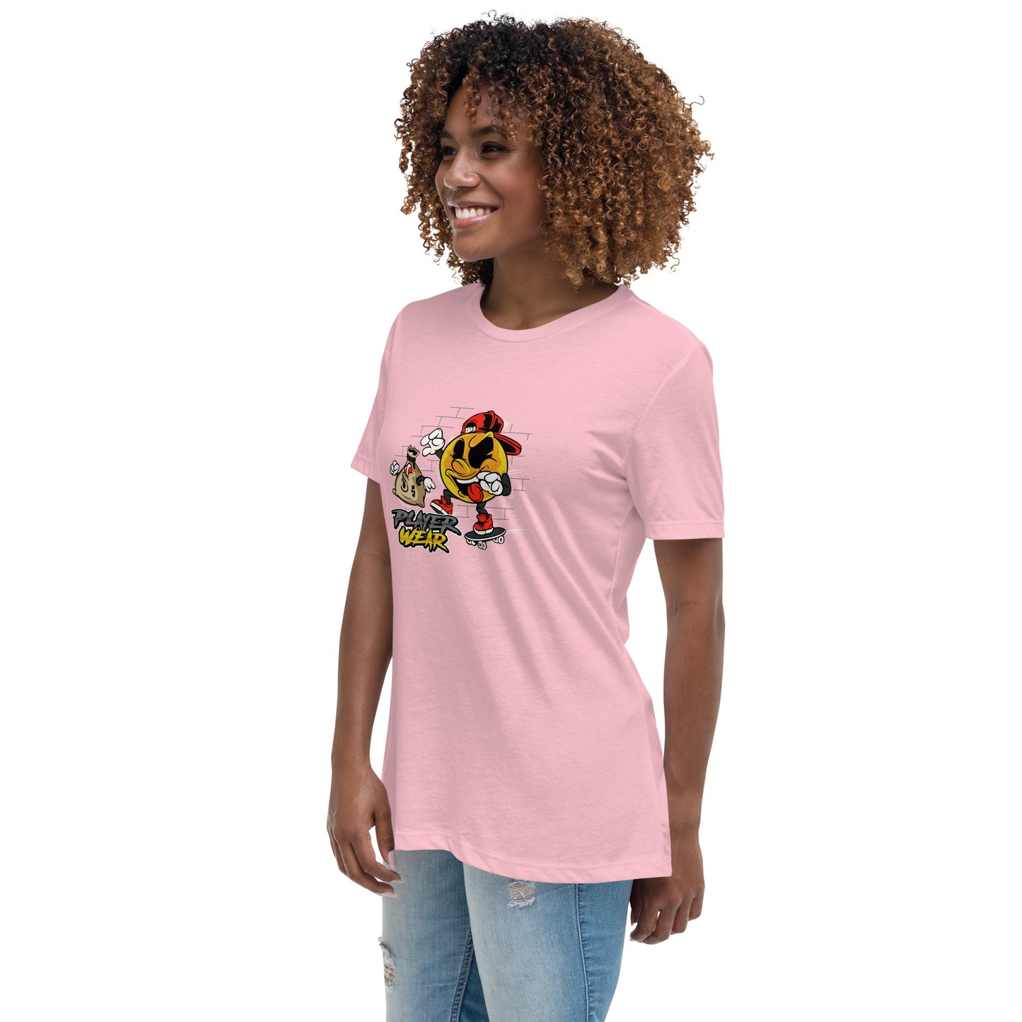 PlayerWear Women's Relaxed T-Shirt Get Dat $