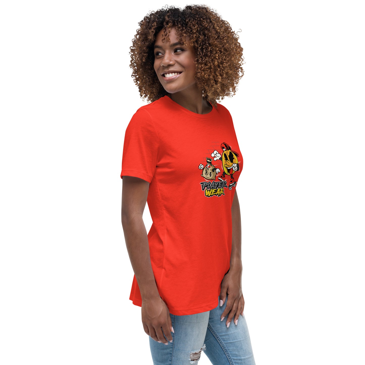 PlayerWear Women's Relaxed T-Shirt Get Dat $