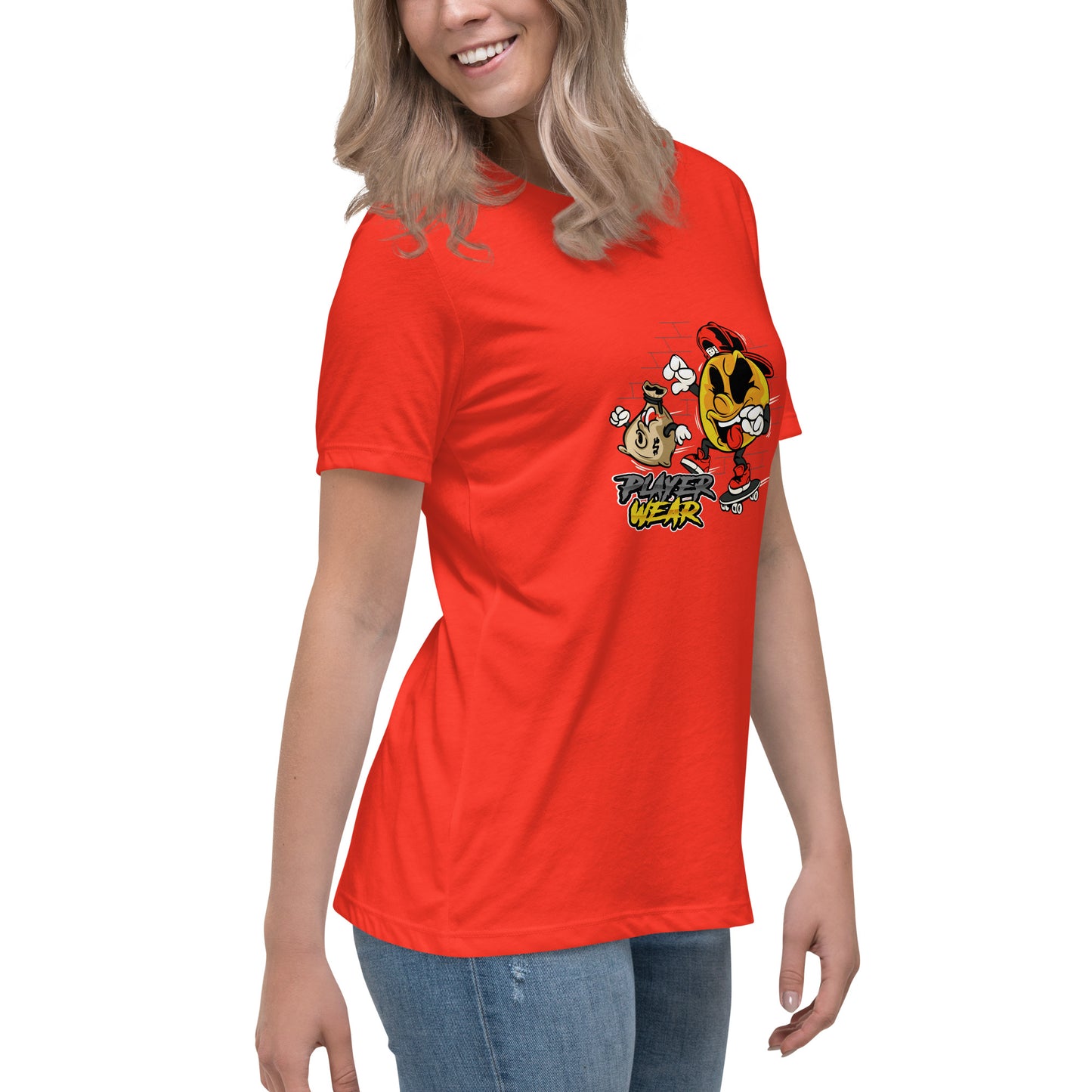 PlayerWear Women's Relaxed T-Shirt Get Dat $