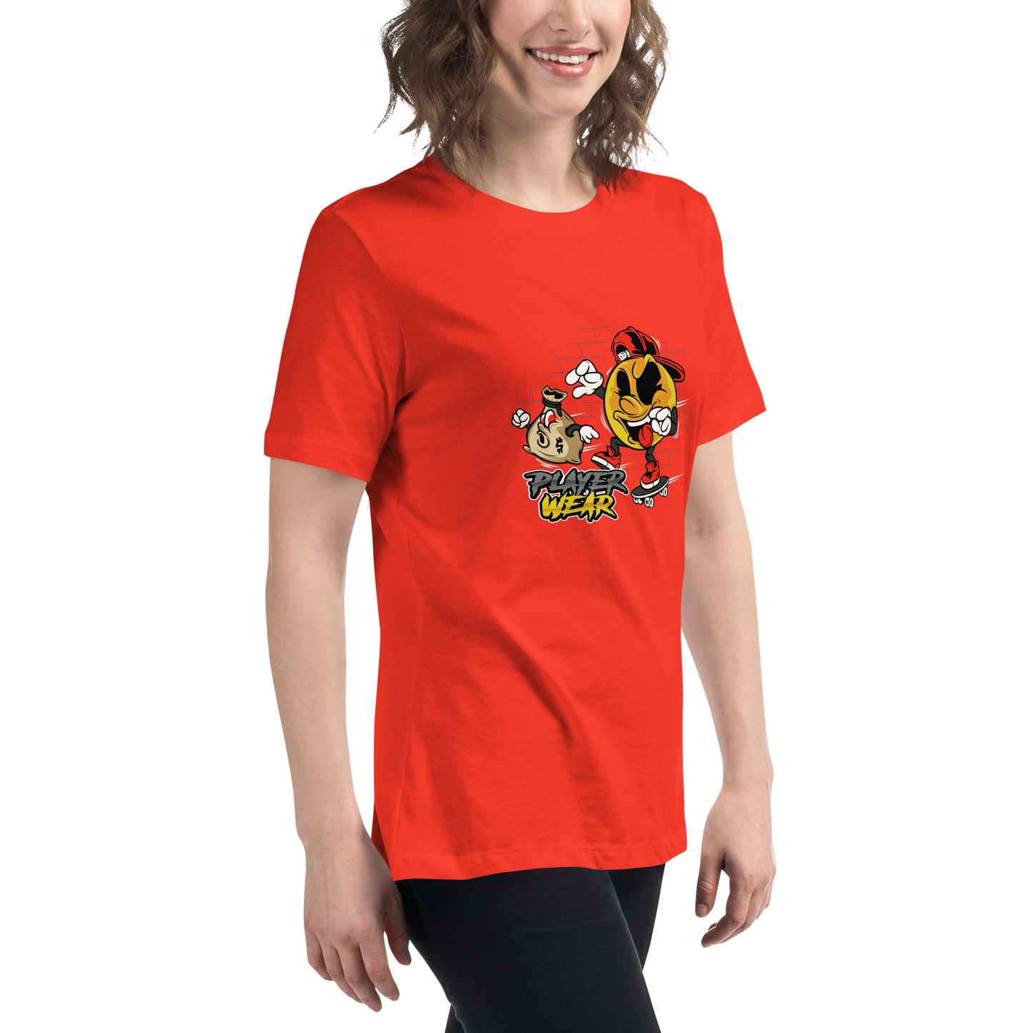 PlayerWear Women's Relaxed T-Shirt Get Dat $