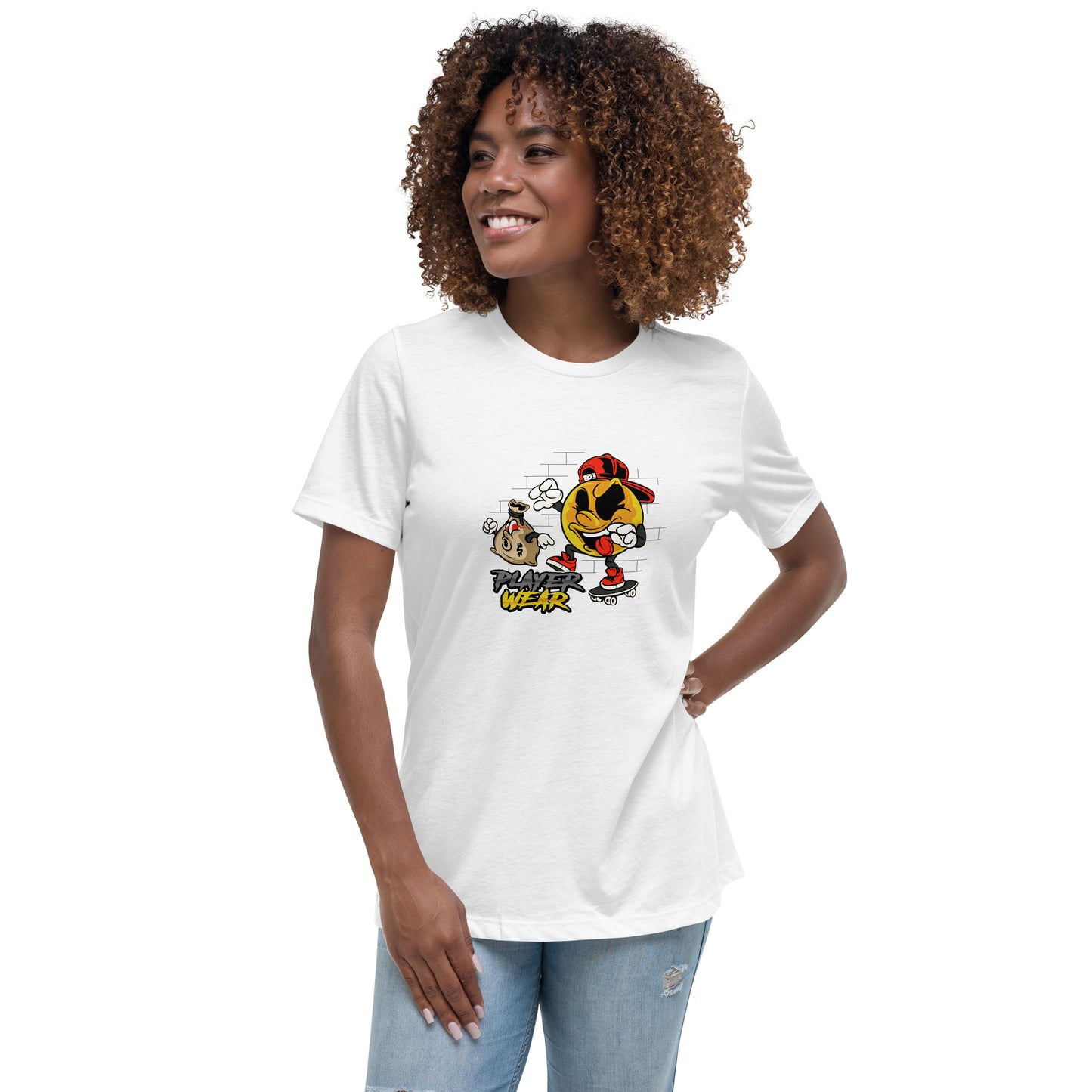 PlayerWear Women's Relaxed T-Shirt Get Dat $