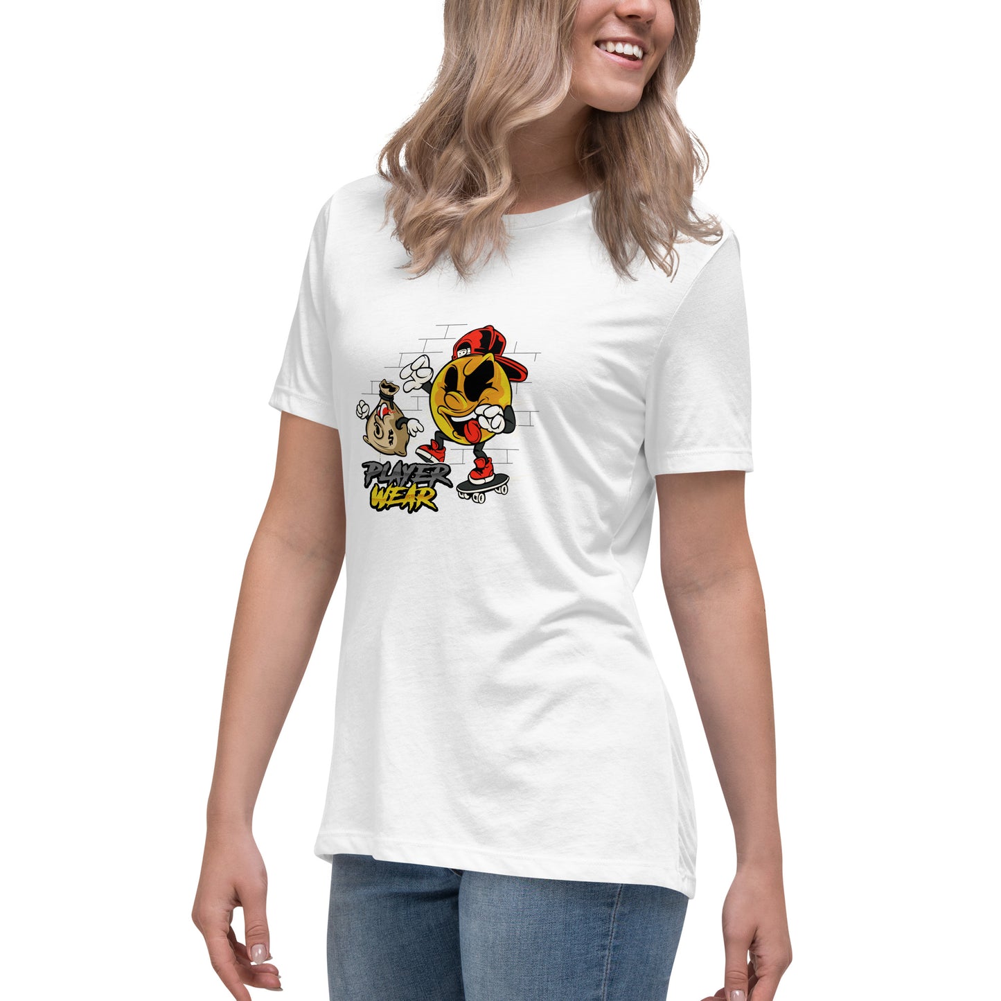 PlayerWear Women's Relaxed T-Shirt Get Dat $