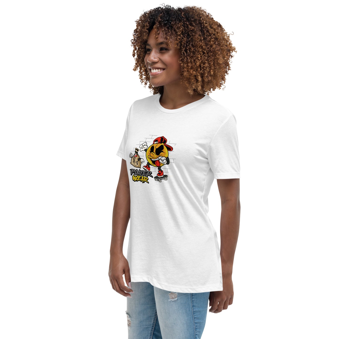 PlayerWear Women's Relaxed T-Shirt Get Dat $