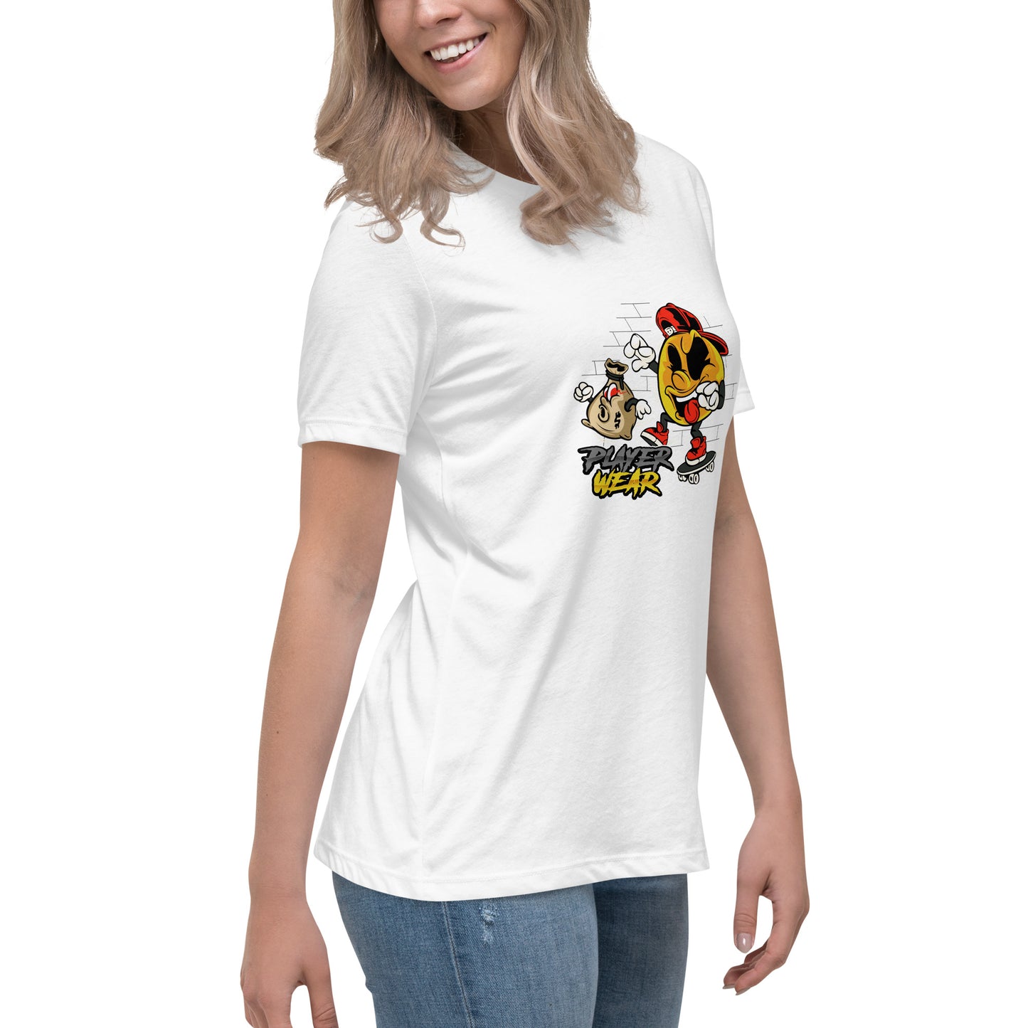 PlayerWear Women's Relaxed T-Shirt Get Dat $