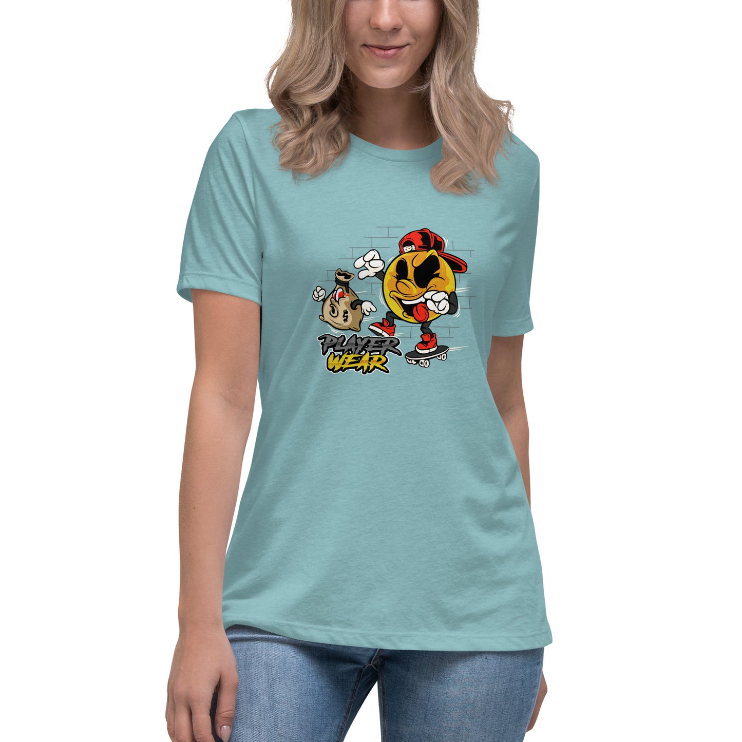 PlayerWear Women's Relaxed T-Shirt Get Dat $
