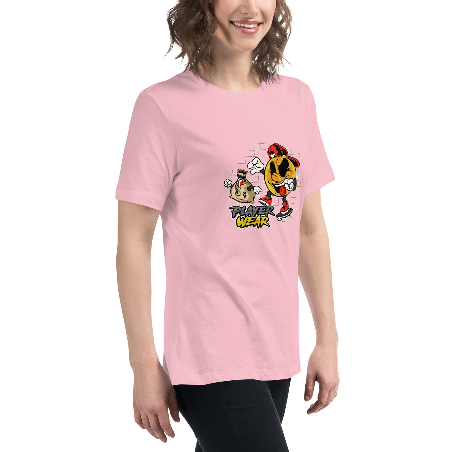PlayerWear Women's Relaxed T-Shirt Get Dat $