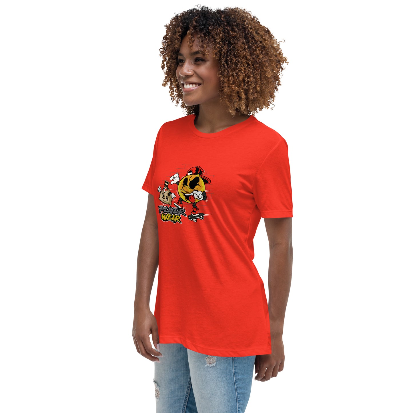 PlayerWear Women's Relaxed T-Shirt Get Dat $
